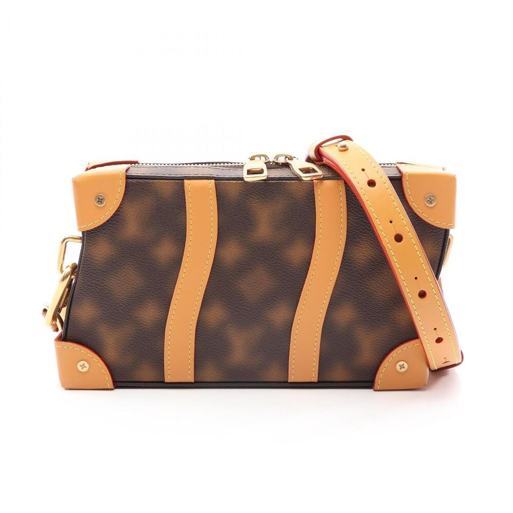 Louis Vuitton Soft Trunk This Is Not Monogram Shoulder Bag/Handbag, Coated Ca...